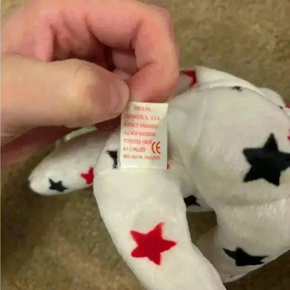 Ty Glory the Bear Plush Toy - 4188 With Card - Picture 6 of 8